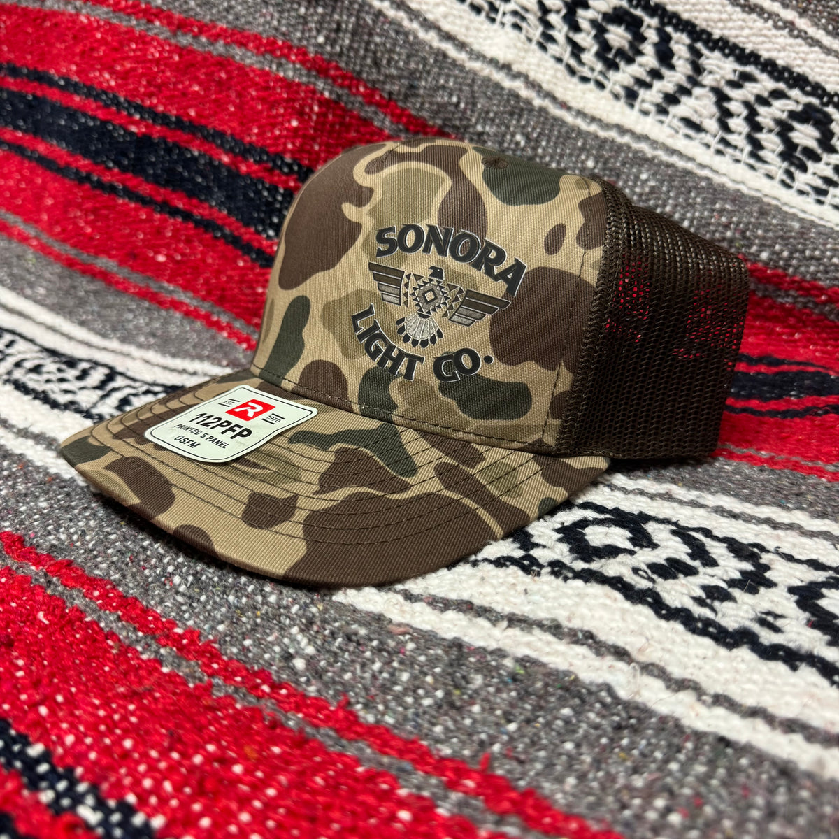 Bark Duck Camo/Brown Hat